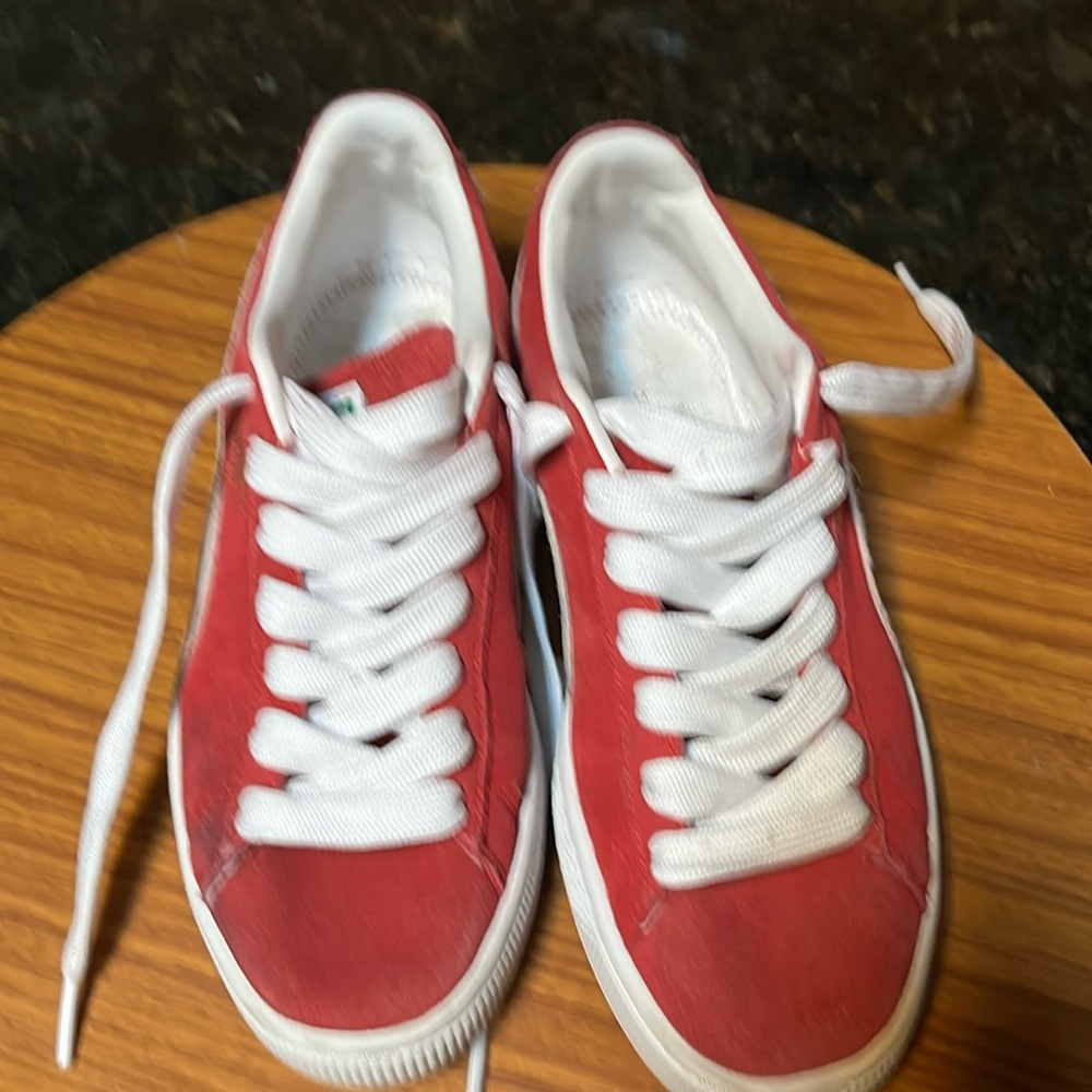 Red Suede Sneakers Classics